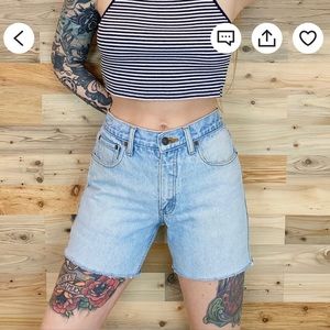 Vintage Levis Jean Shorts